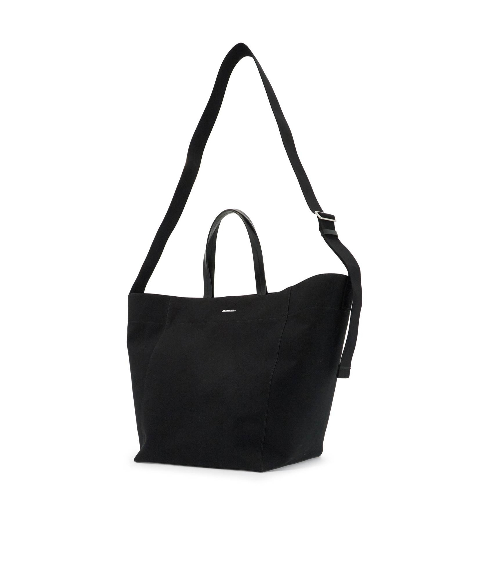 Jil Sander Utility Tote Bag In Black