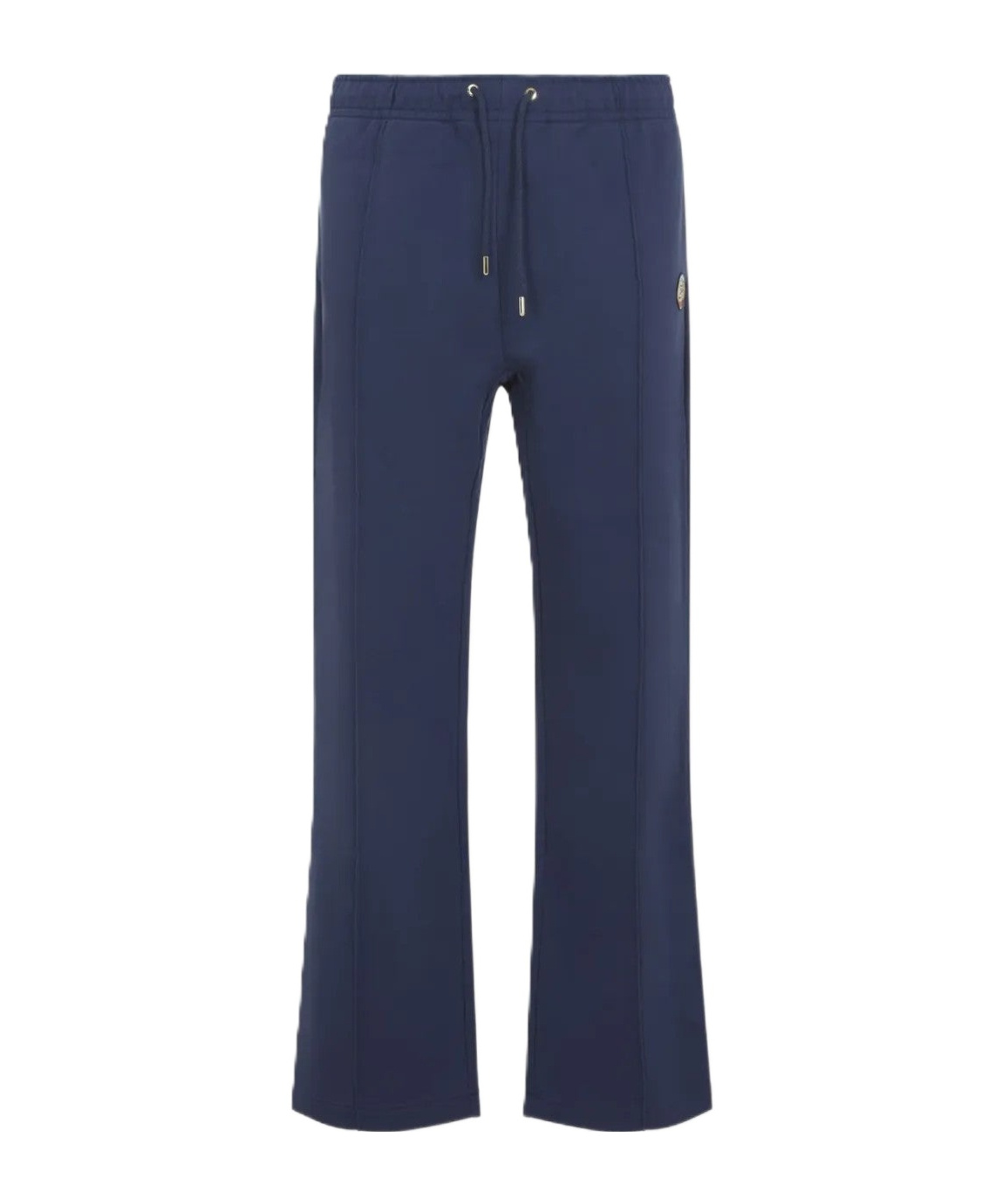 Casablanca Patch Open-hem Track Pants In Blue