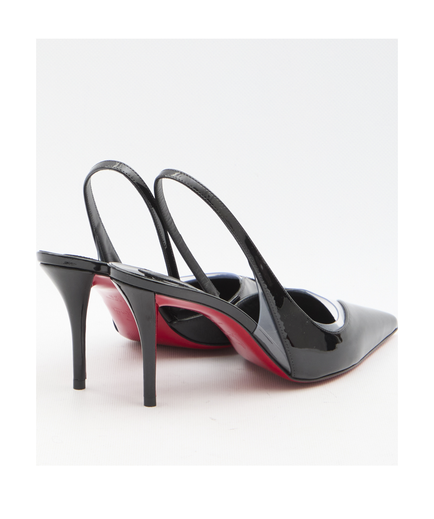 Christian Louboutin Posticha Pointed Toe Slingback Pumps In Black