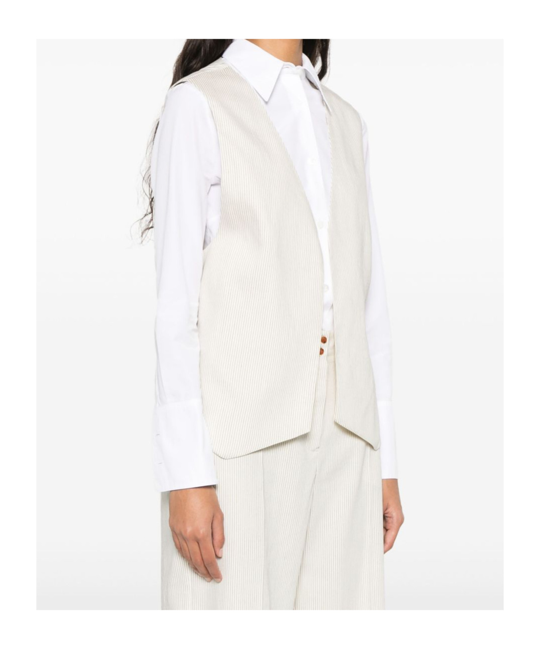 ALYSI V-NECK KNITTED VEST