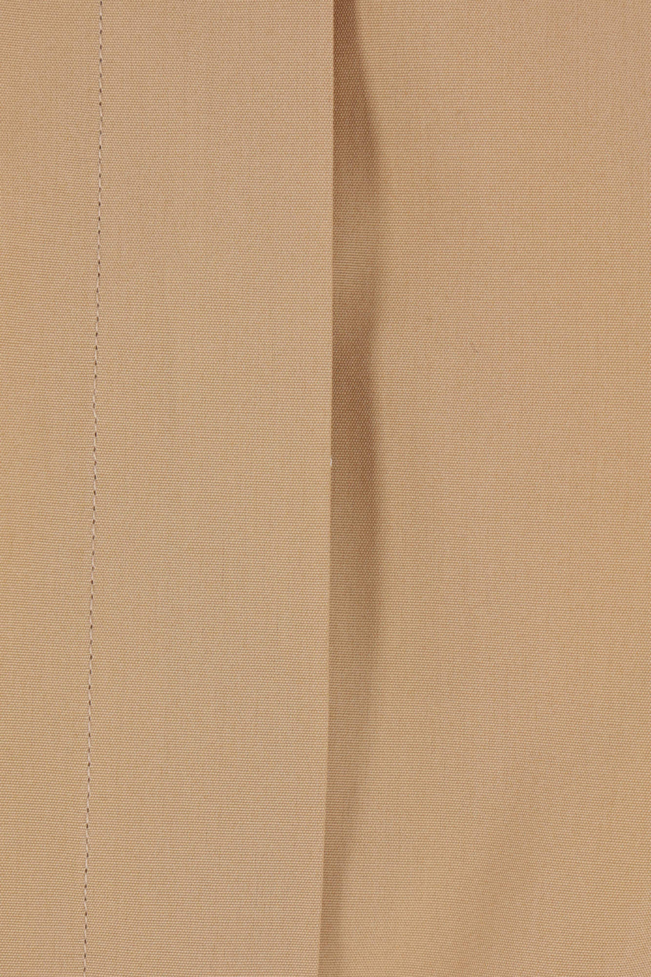 Max Mara Belted Button-up Long-sleeved Shirt In Nude