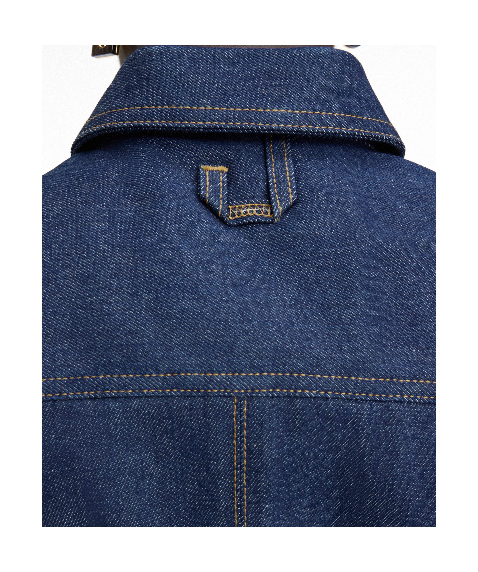 Jacquemus Le Haut De-nîmes Denim Crop Top In Blue