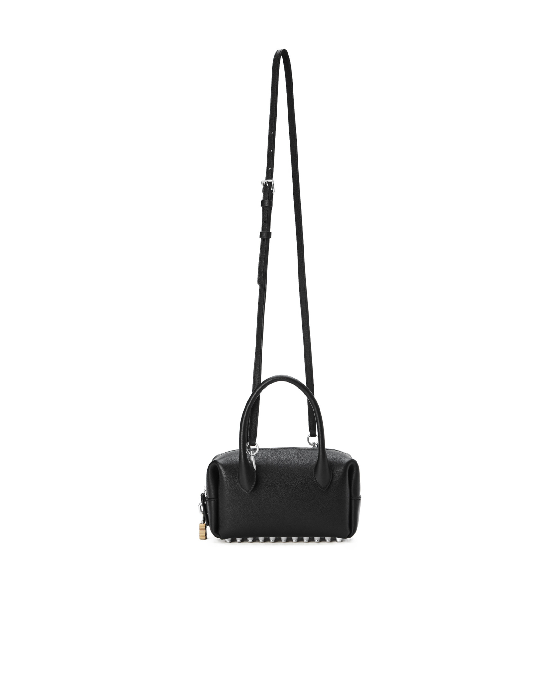 Alexander Wang Small Roux Studded Tote Bag In Black