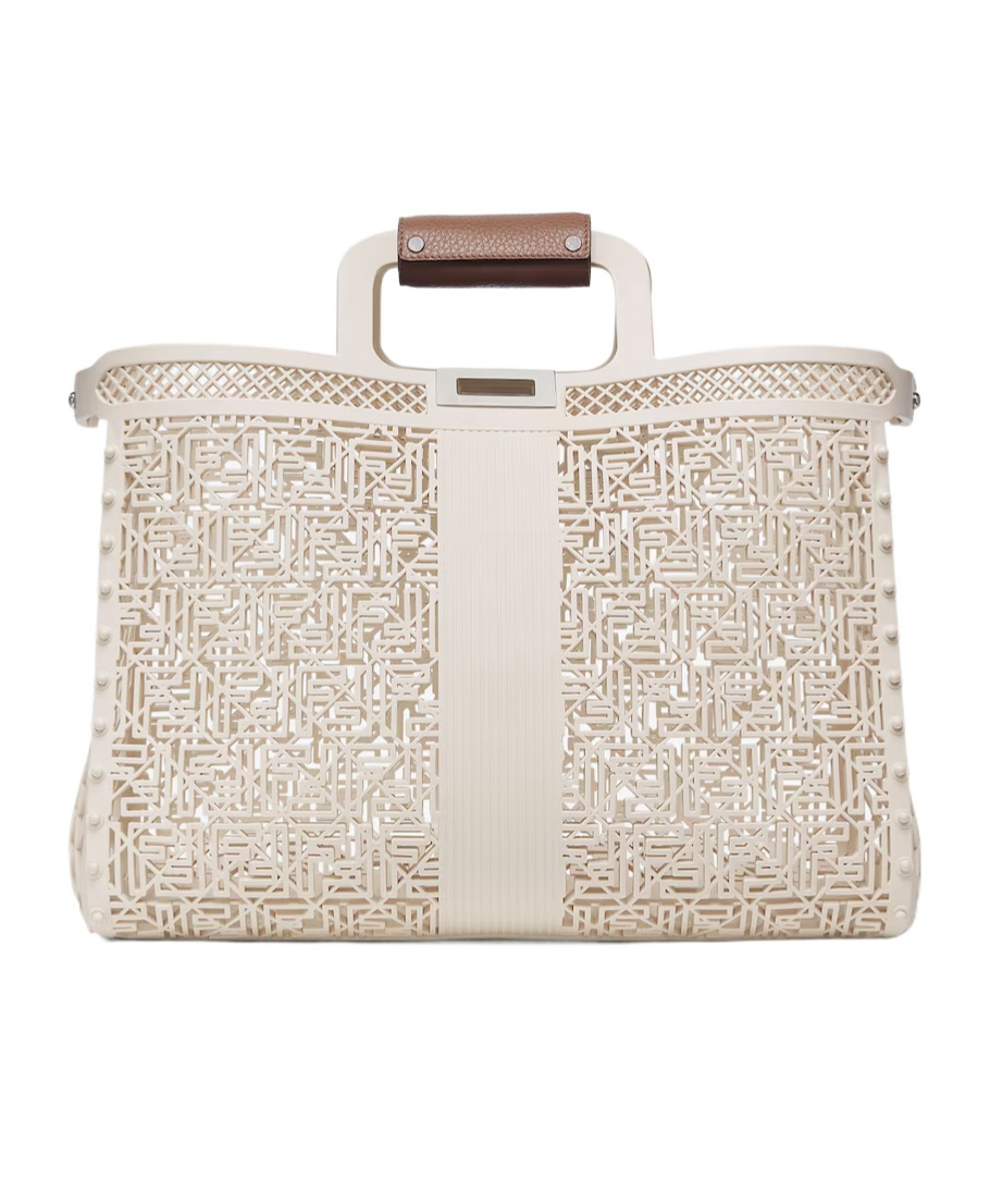 Fendi Camellia-coloured Recycled Plastic Bag