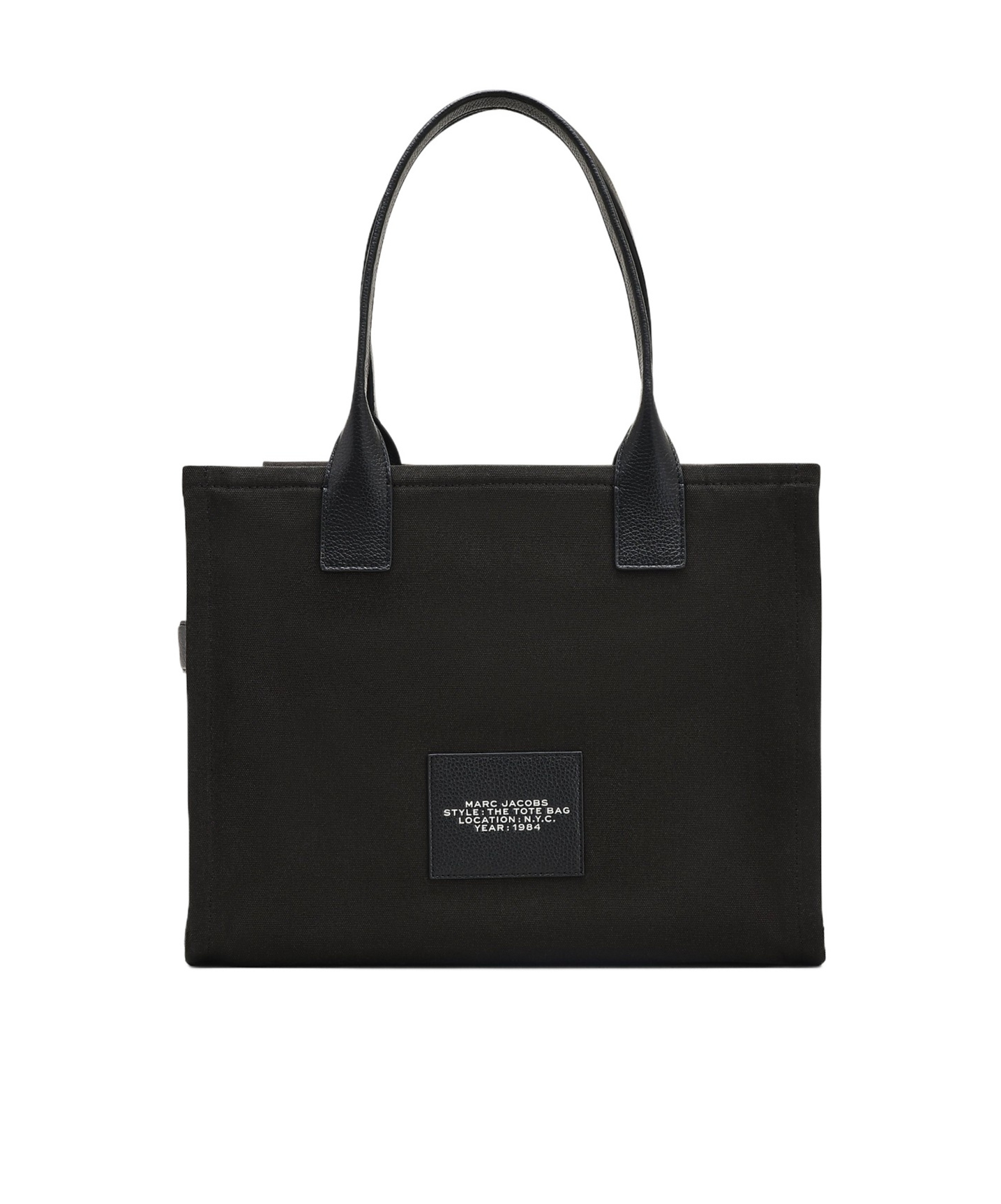 Marc Jacobs Cargo Canvas Large Handbag In Black