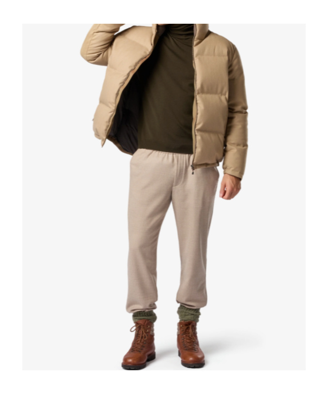 Sease Tribeca Down Jacket In Brown