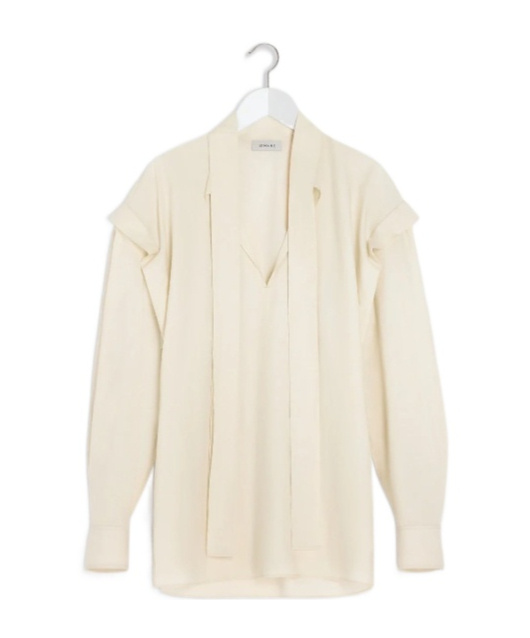 Lemaire Ascot Blouse In White