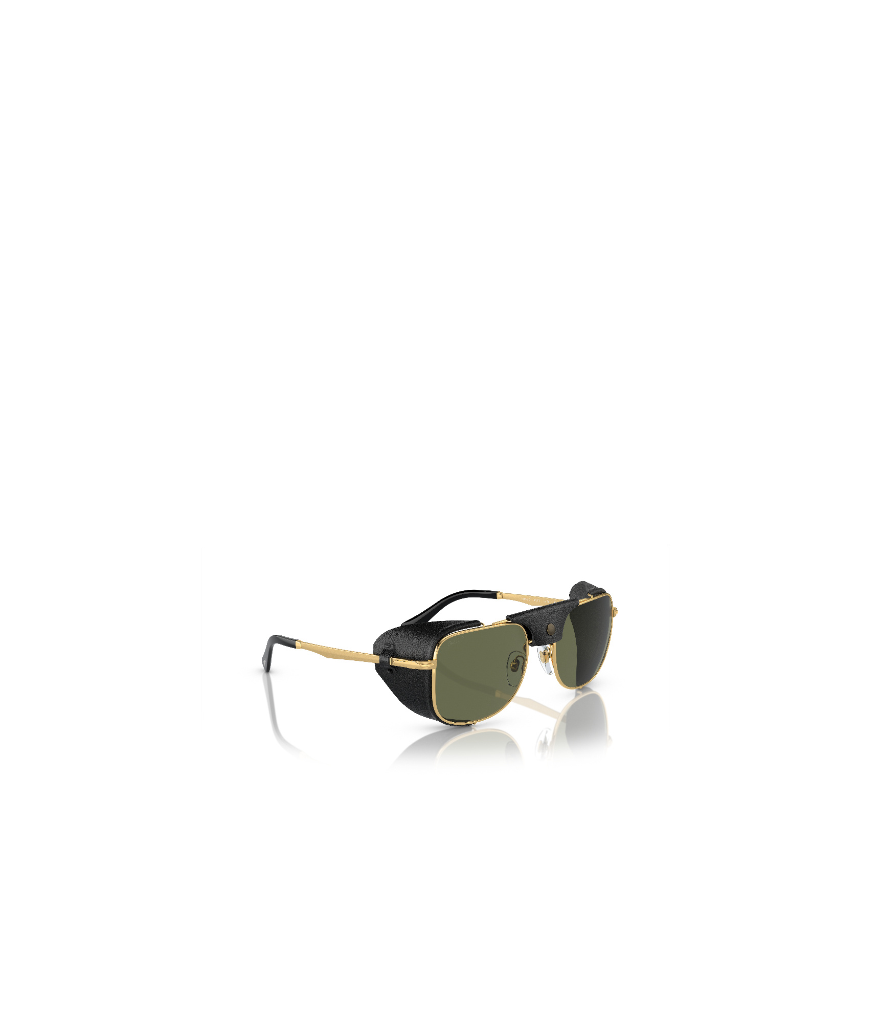 Persol Pilot-frame Sunglasses In Green