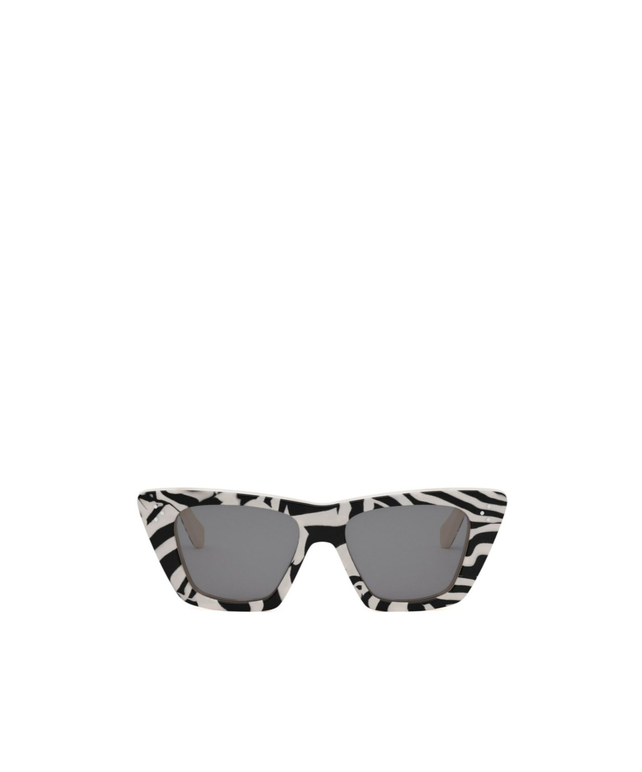 Celine Logo Sunglasses In Gray