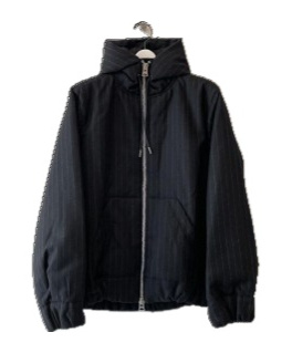 Sacai Long-sleeved Casual Jacket In Black