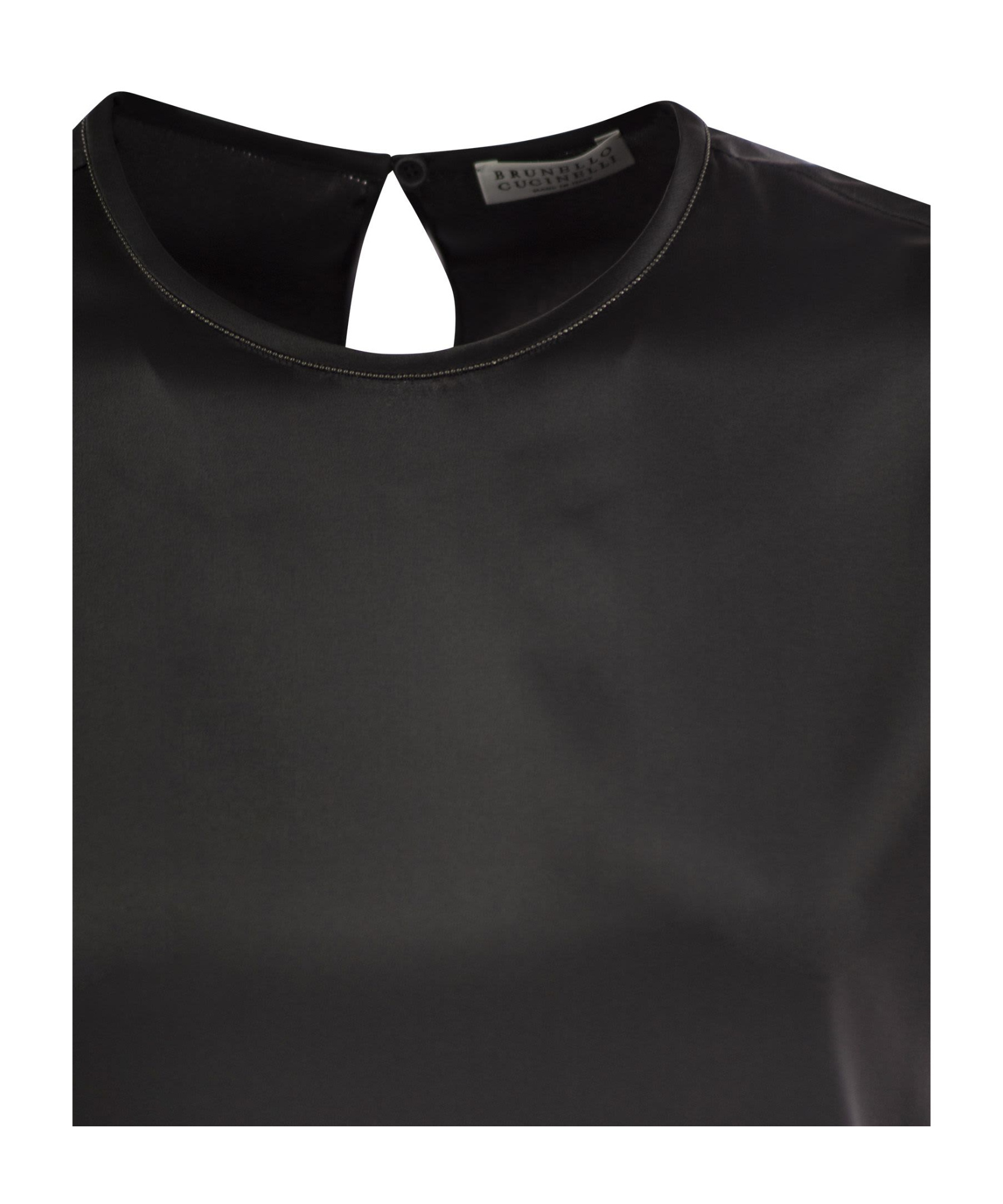 Brunello Cucinelli Cotton T-shirt In Black