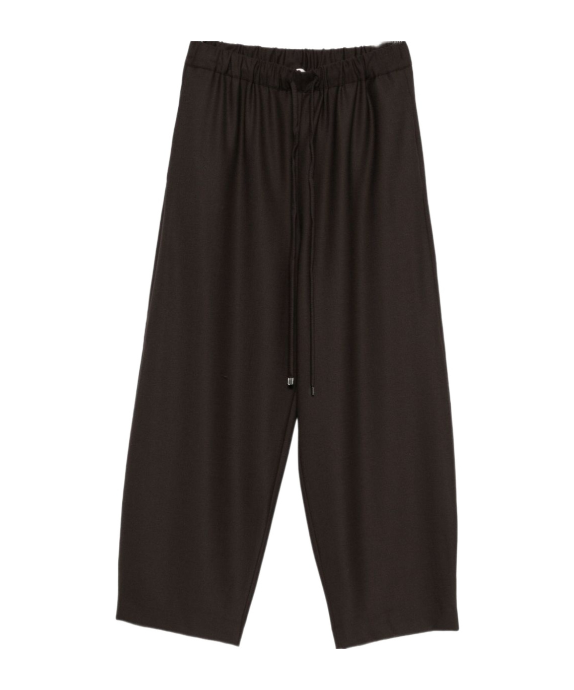 Antonelli Pleated Detail Track Pants In Brown