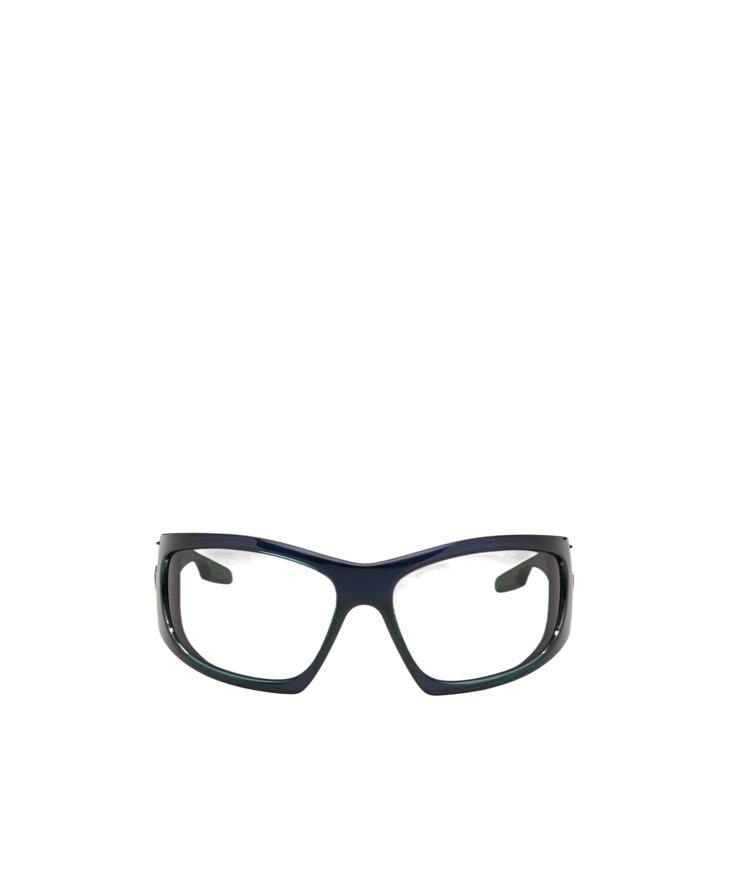 Givenchy Contrast Color Thick Frame Sunglasses In Black