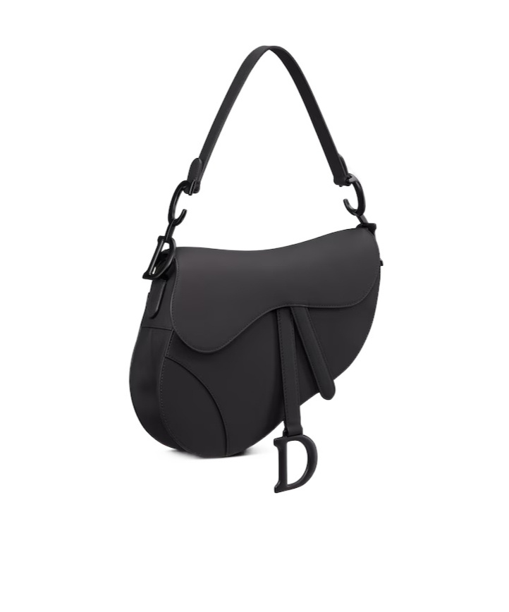 Dior Saddle Shoulder Bag In Black
