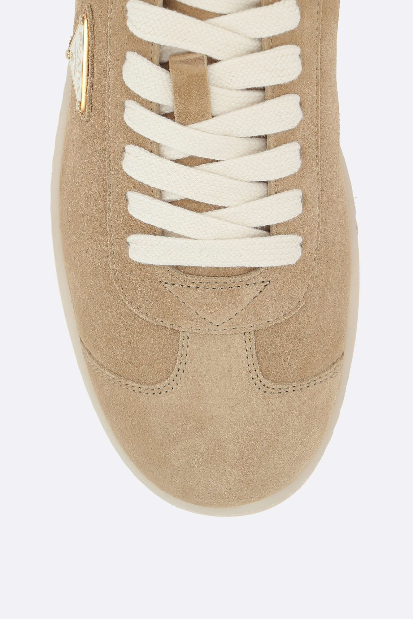 Prada Laced Up In Brown