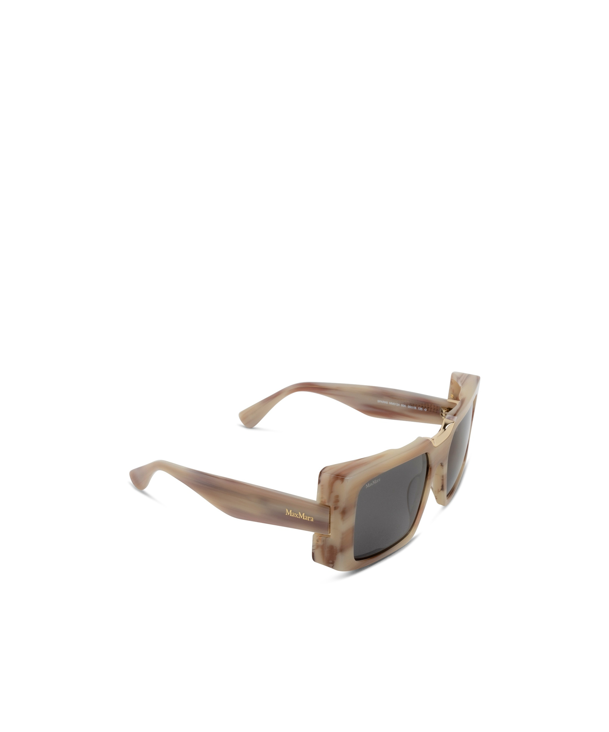 Max Mara Square Frame Sunglasses In Gray