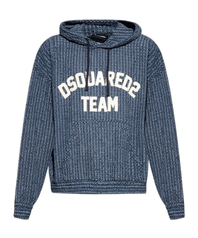 Dsquared2 Long-sleeved Sweatshirt In Blue