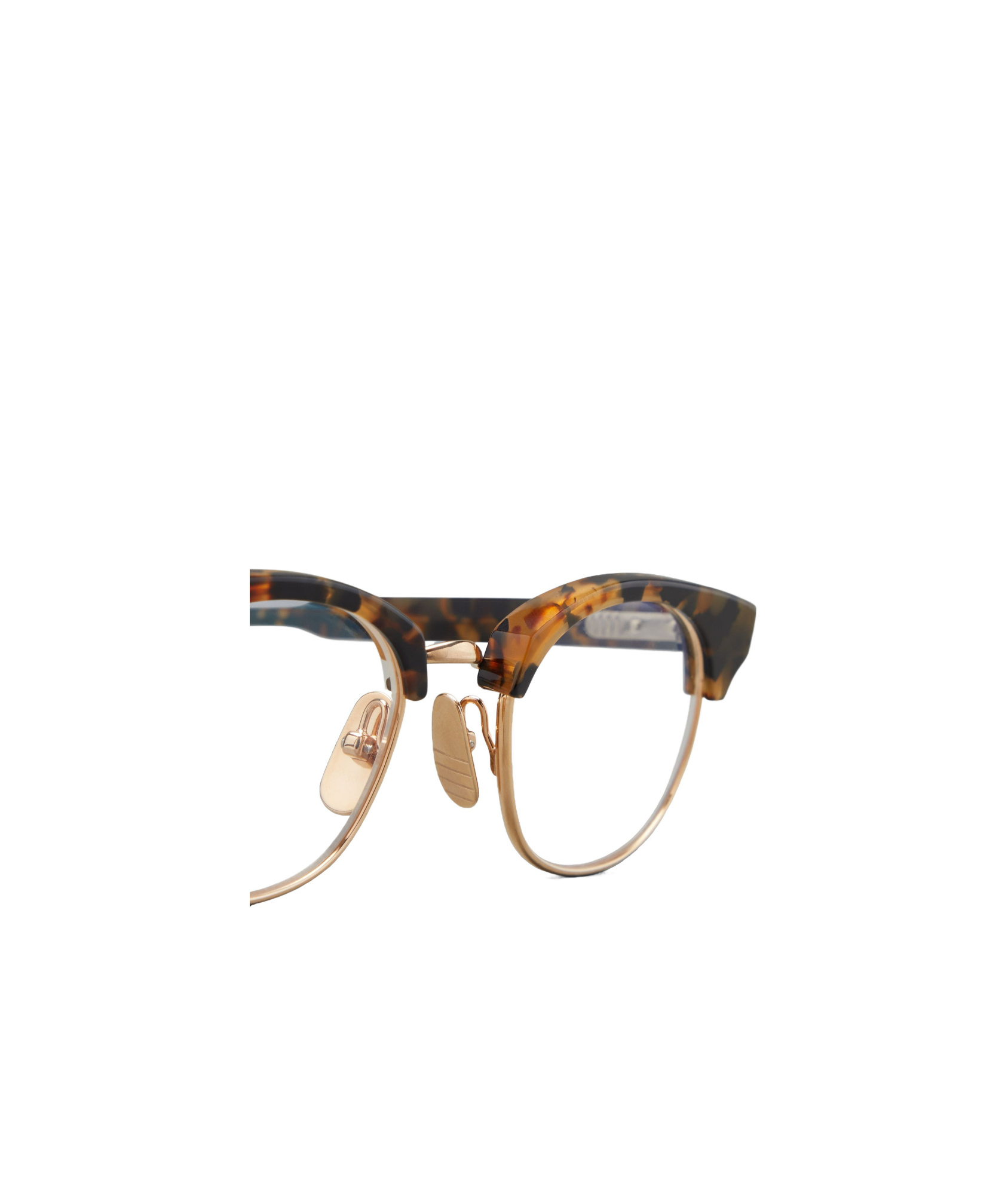 Thom Browne Elliptical Frame Flat Mirror In Black
