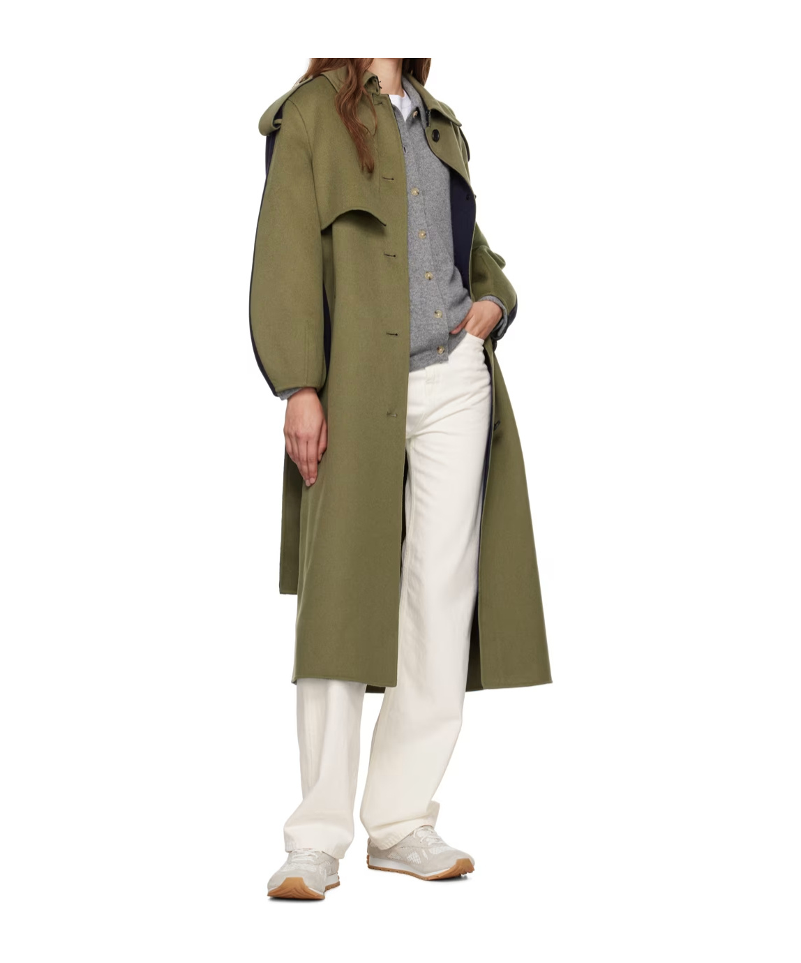 MACKAGE CEYLA BUTTON-DOWN LONG-SLEEVED COAT