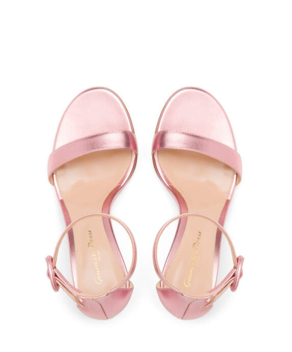 Gianvito Rossi Open-toed High-heeled Sandals In Pink