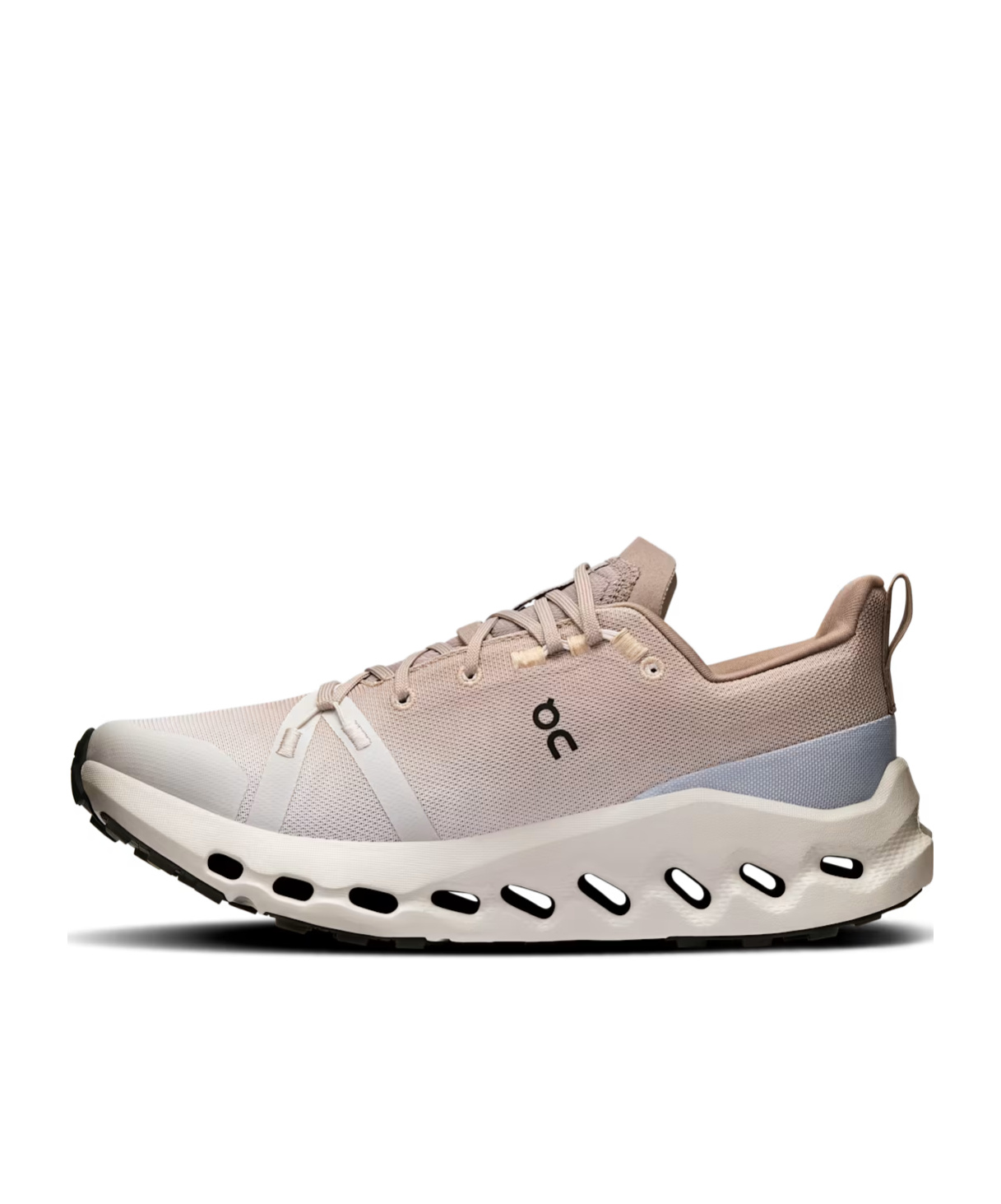 On Cloudsurfer Trail Waterproof Sneakers In White