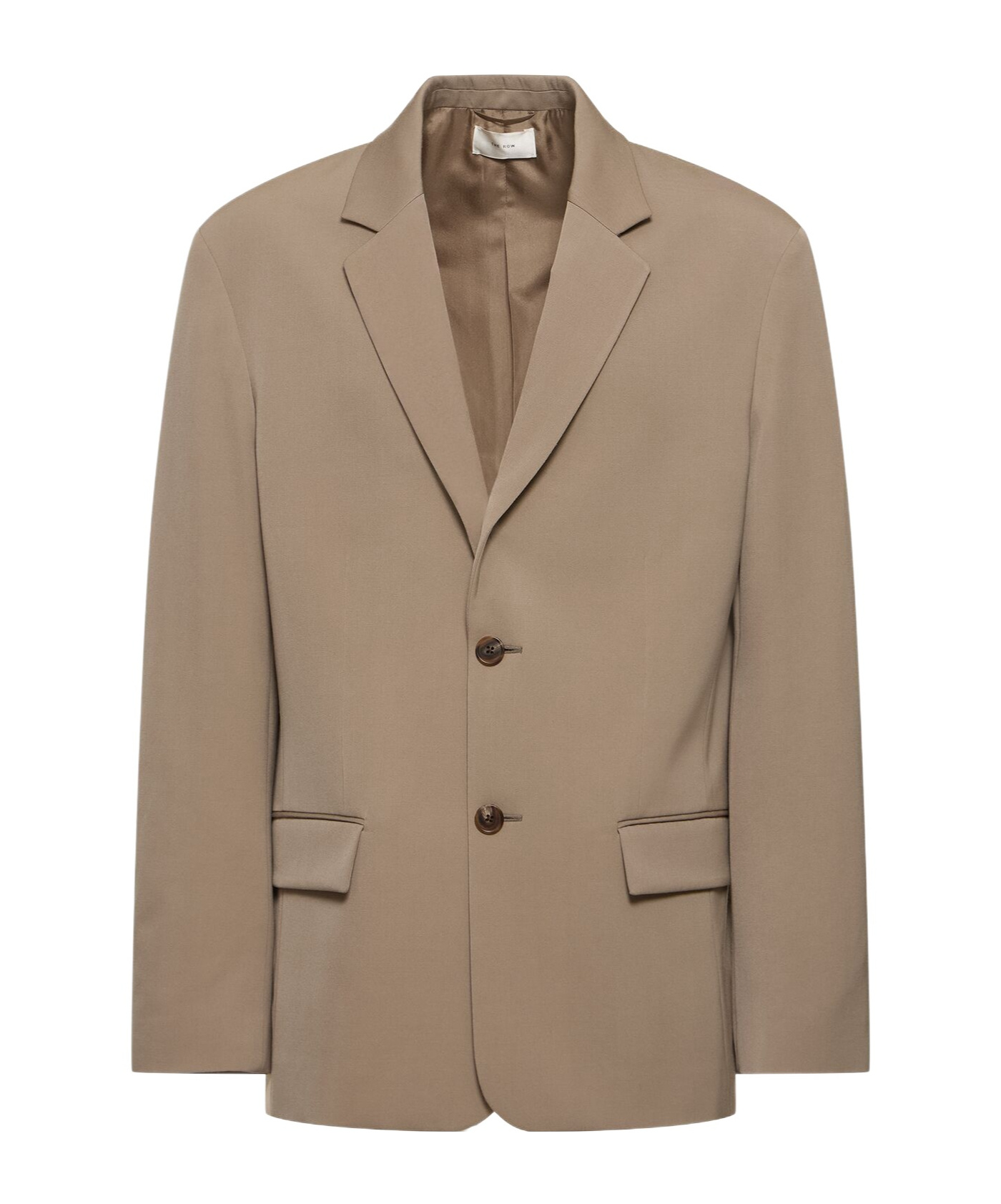 The Row Single-breasted Blazer In Brown