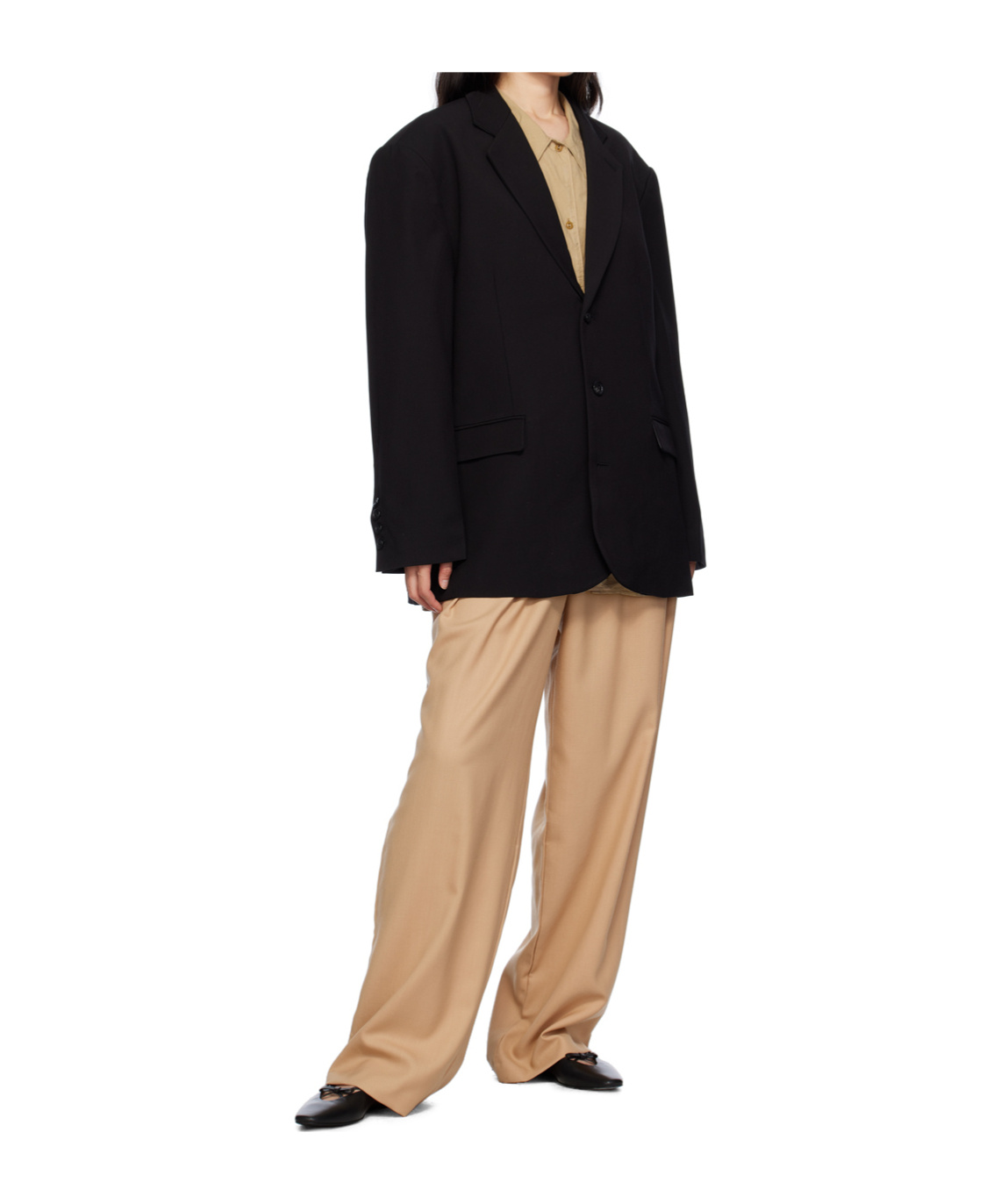 Shop The Frankie Shop Gelso Oversized Blazer