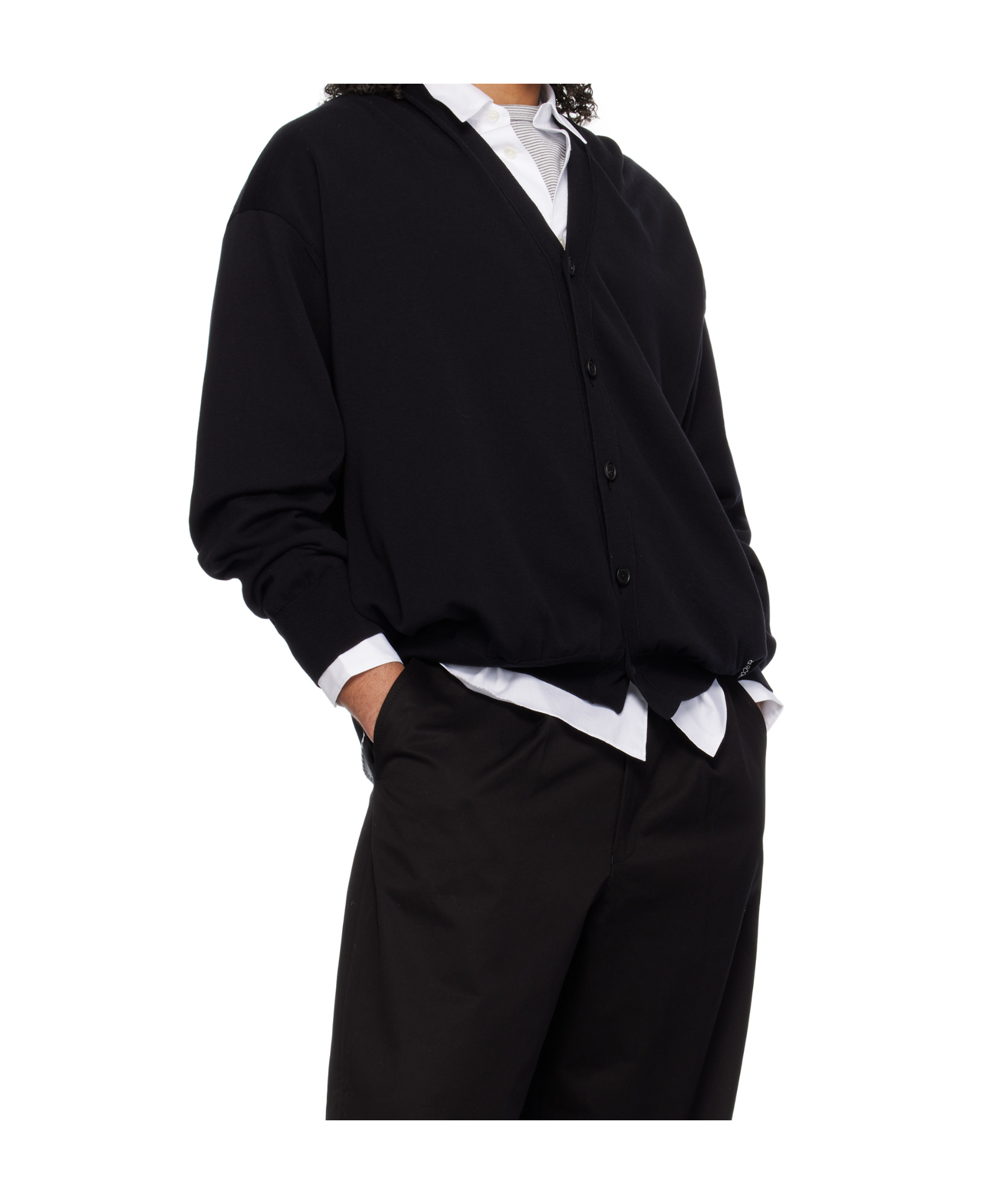 Comme Des Garçons V-neck Cardigan