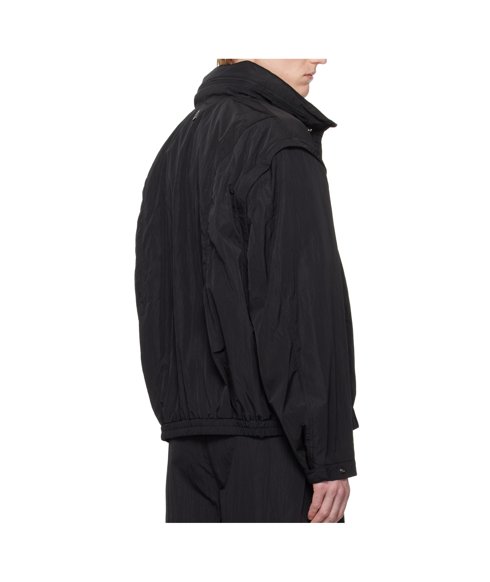 Wooyoungmi Long Sleeve Casual Jacket In Black
