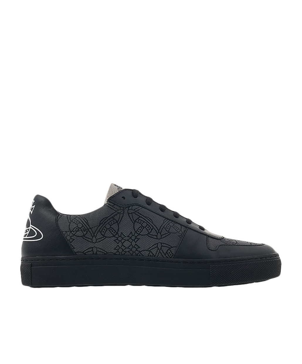 Vivienne Westwood Jacquard Sneakers In Black