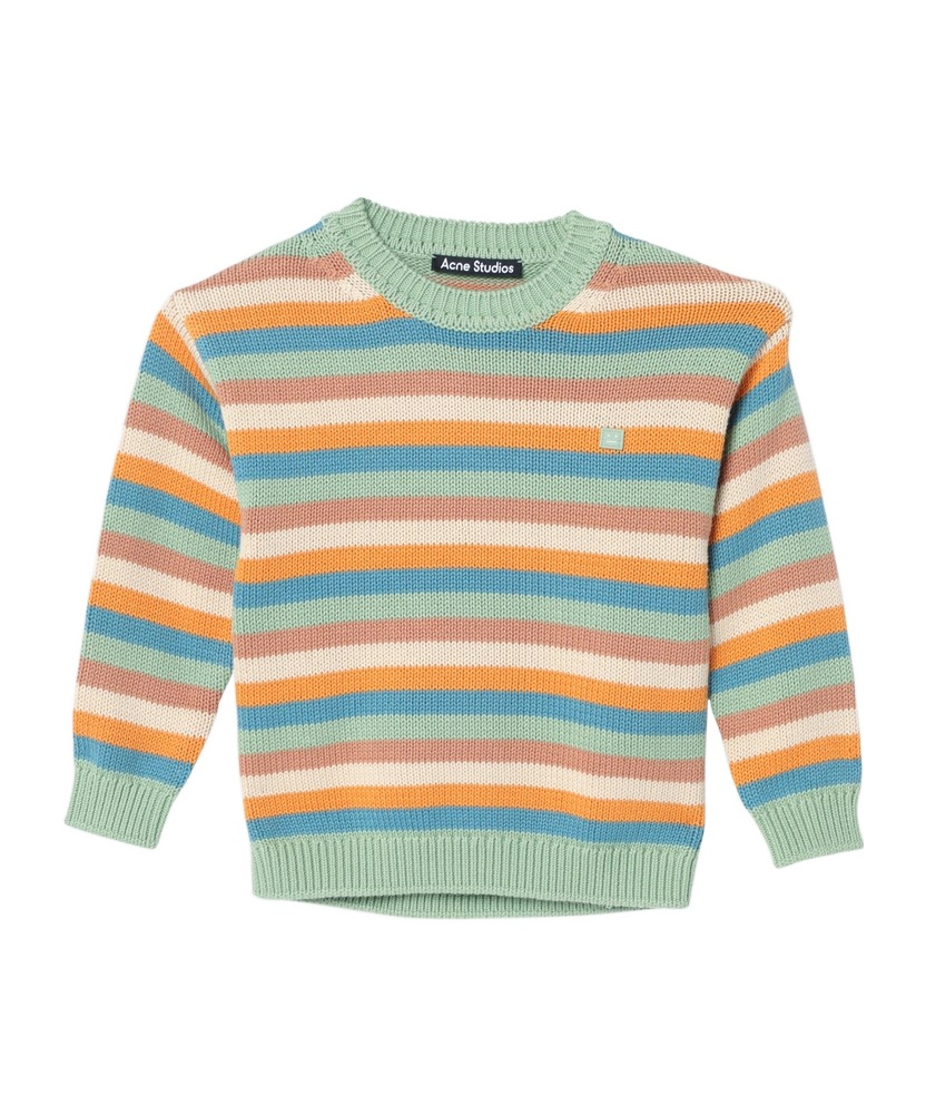 Acne Studios Long-sleeved Sweater In Nude
