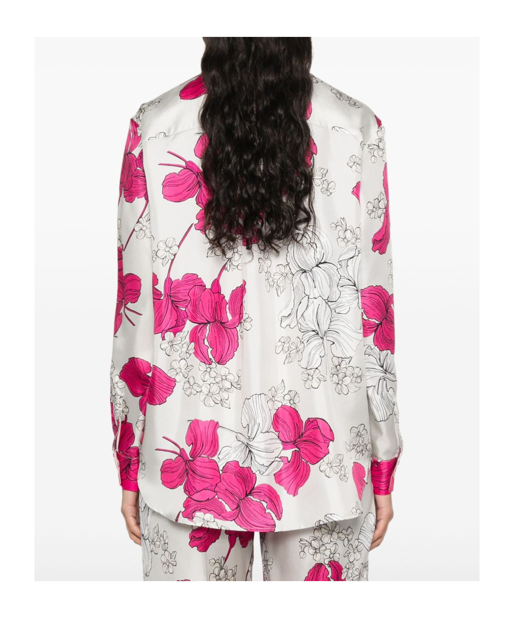 Shop P.a.r.o.s.h Long-sleeved Shirt In White