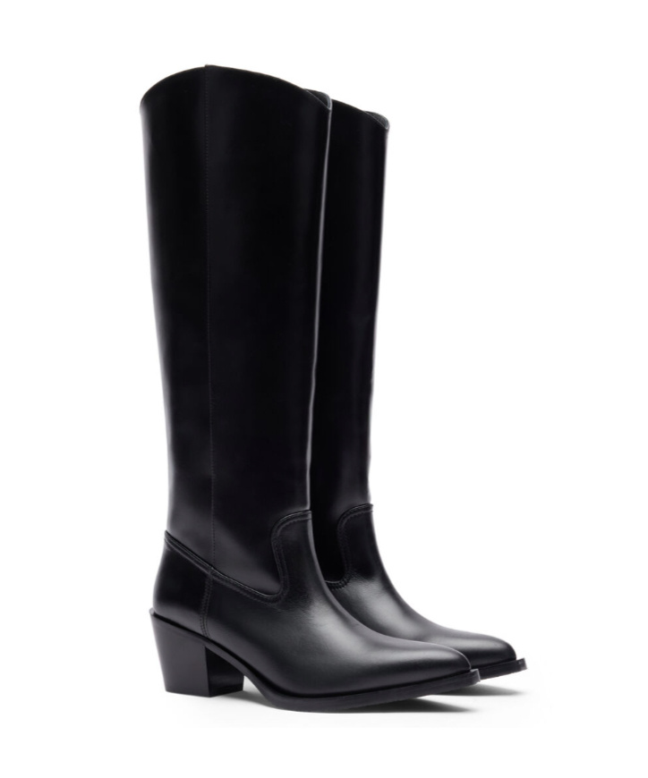 Shop Stuart Weitzman Thick-heeled Boots In Black