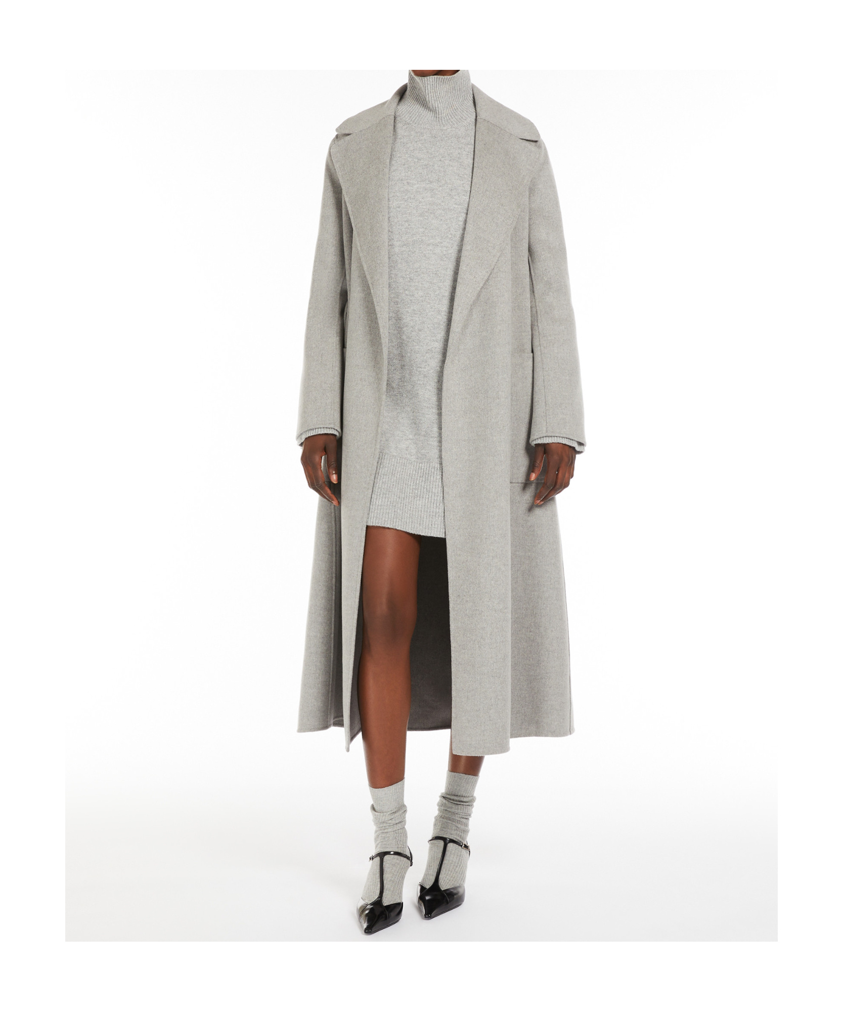 Max Mara Quercia Sweater In Gray