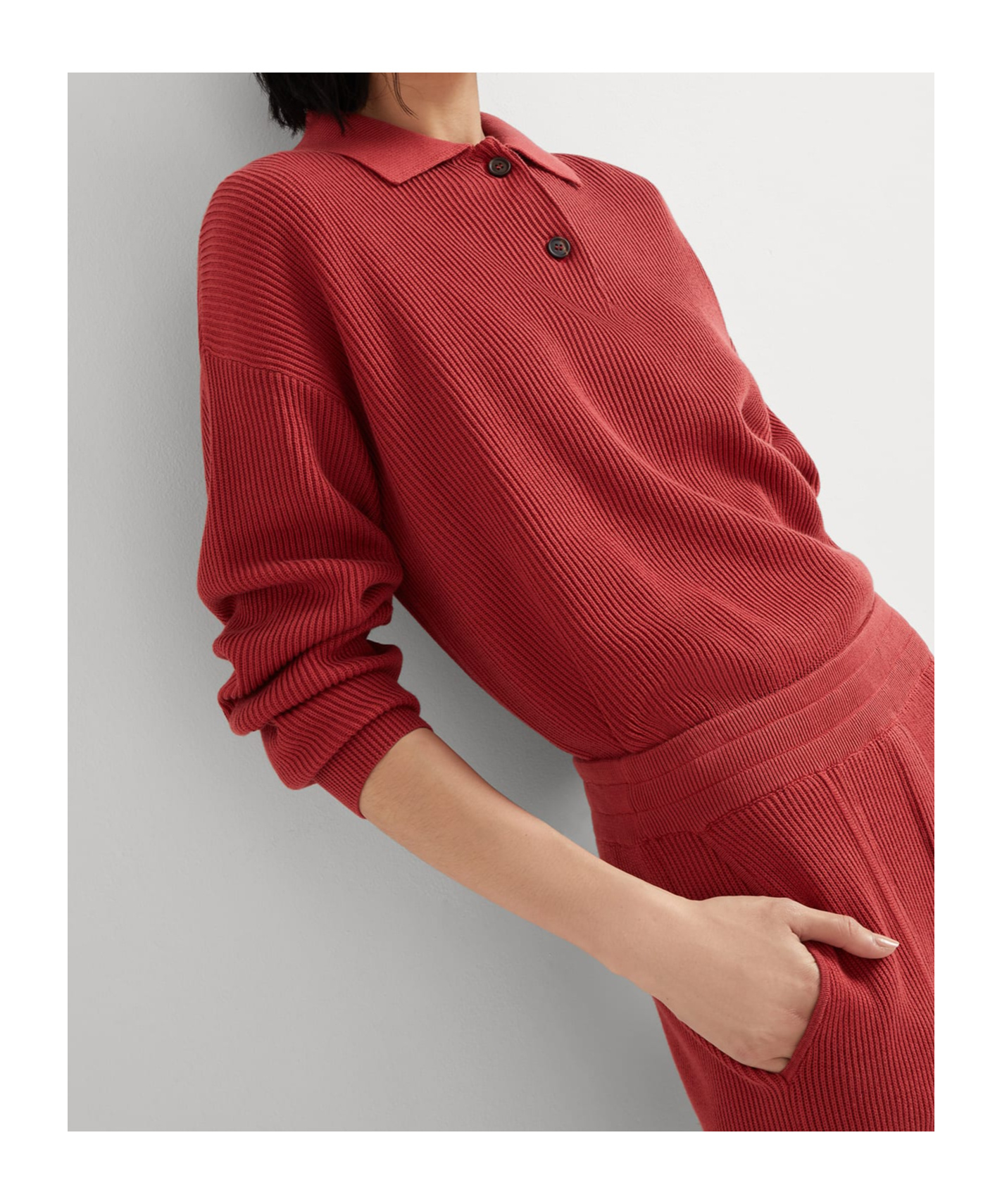 Brunello Cucinelli Knit Sweater In Red