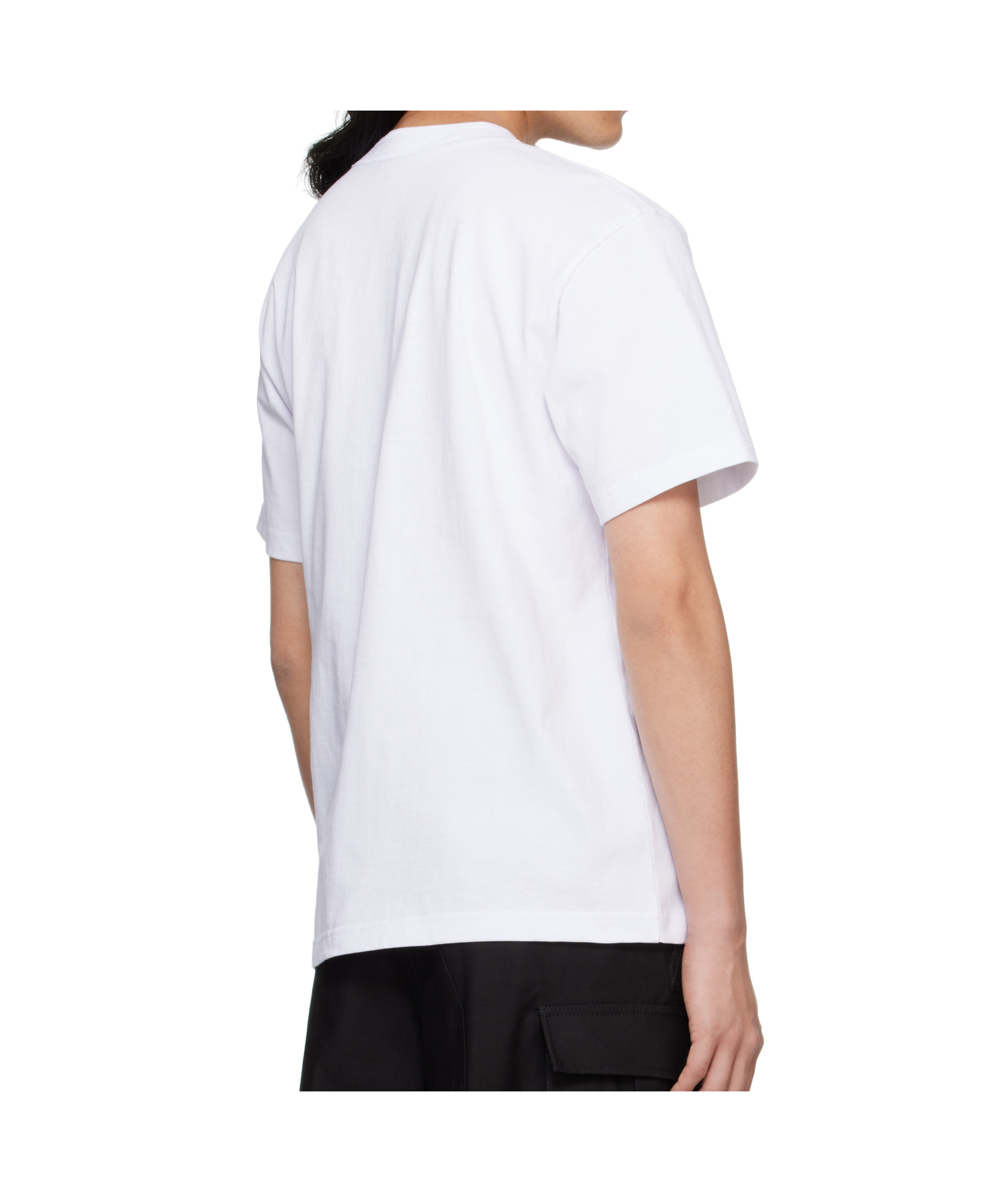 Sacai X Wtaps Sweatshirt In White