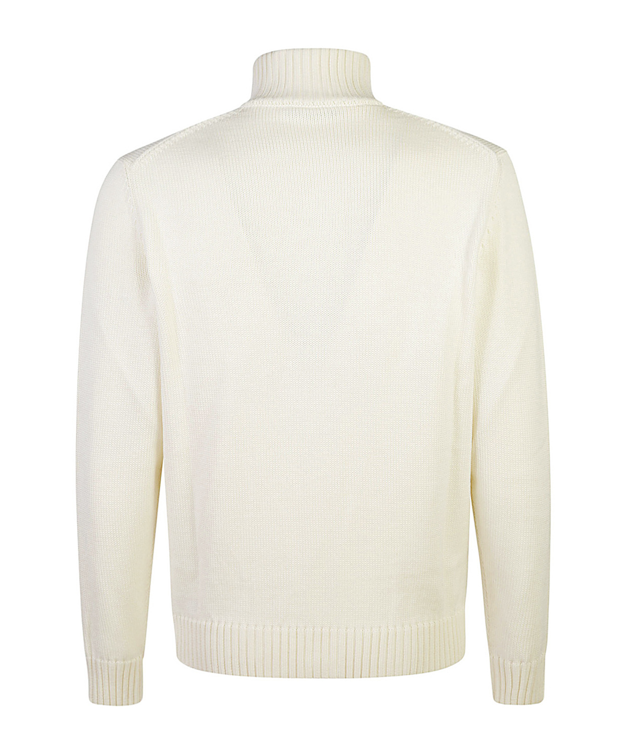 Zanone Turtleneck Sweater In White