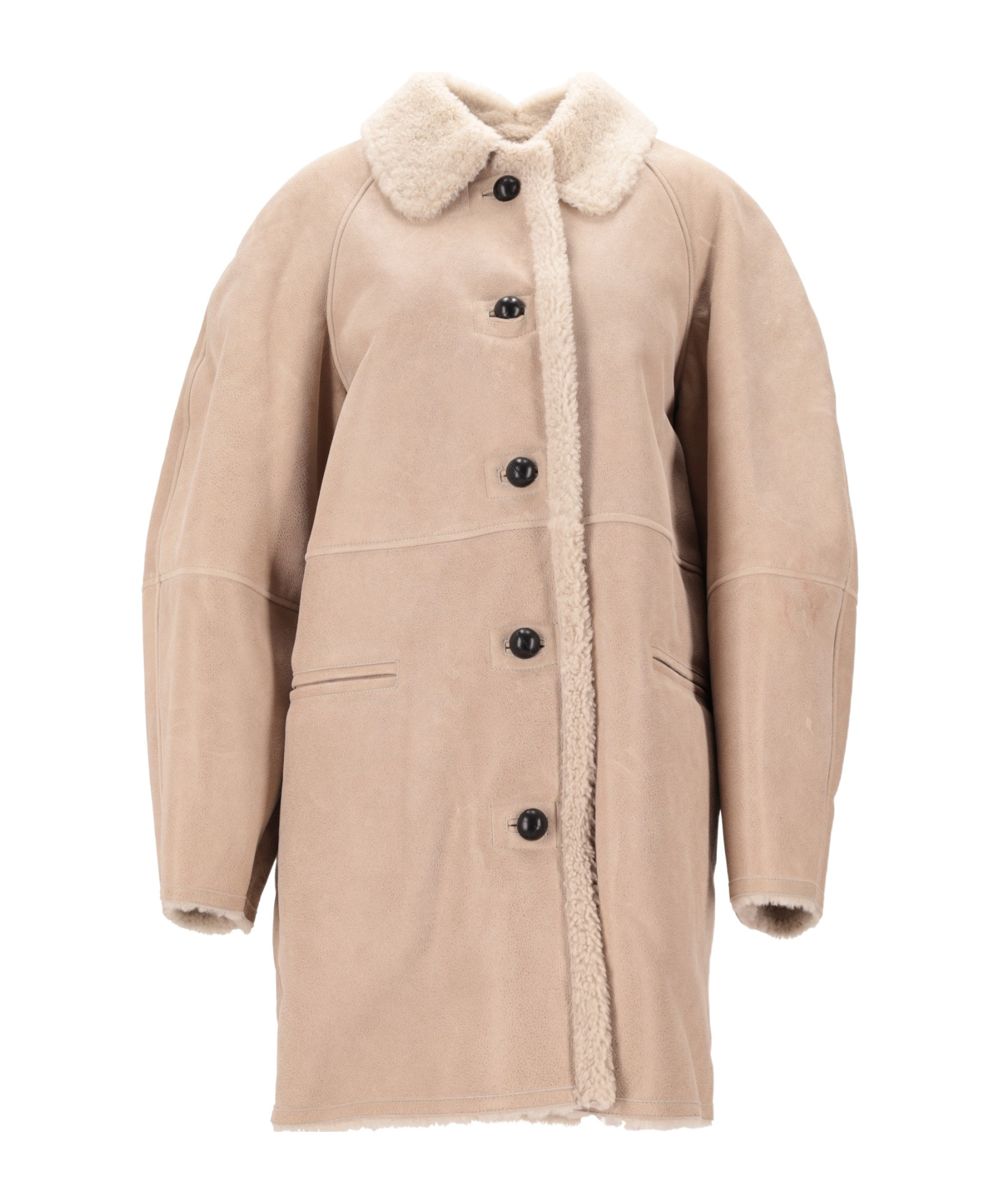 Isabel Marant Berthie Single Breasted Coat In Brown