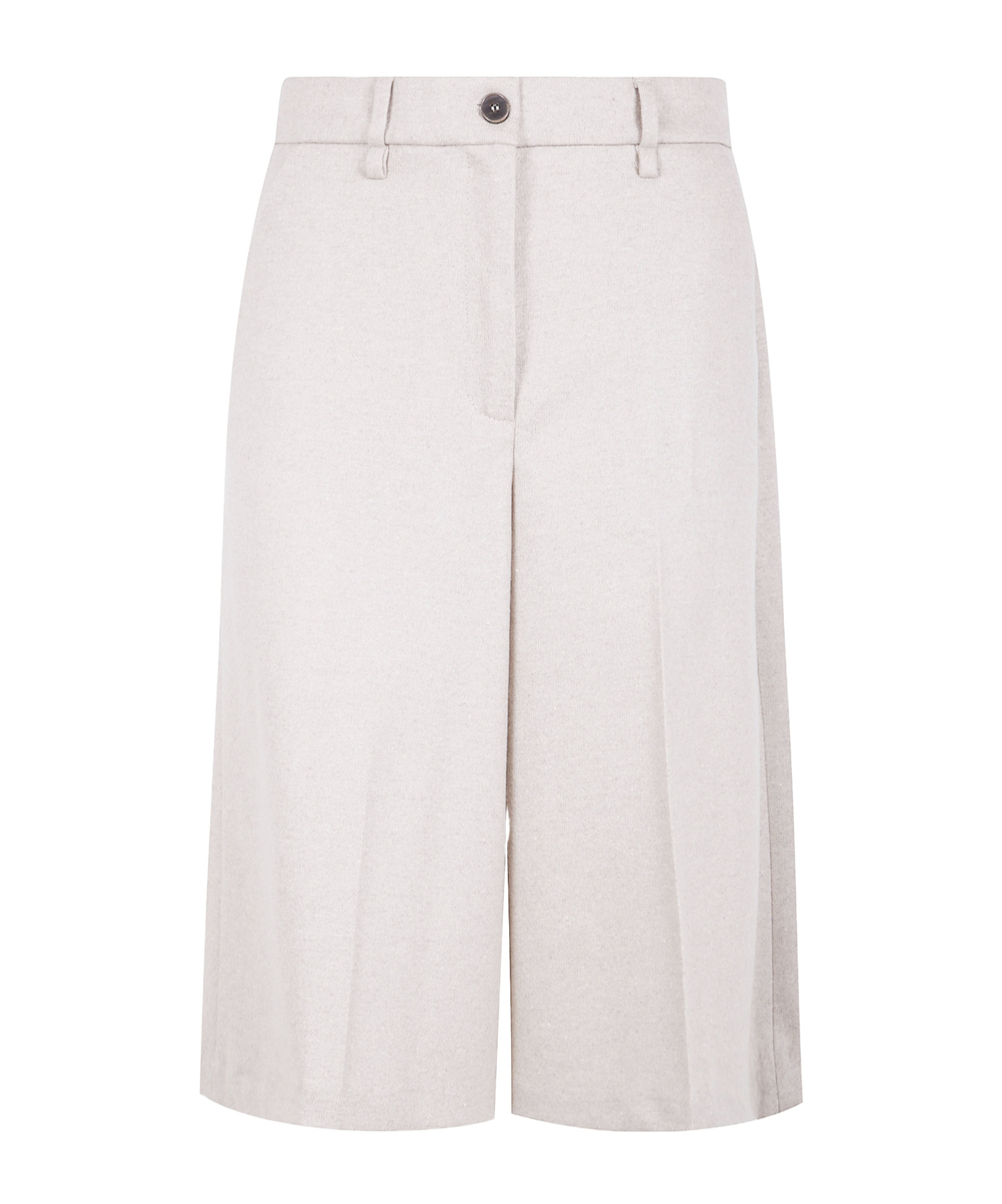 Seventy Pressed-crease Cotton Shorts In Neutral