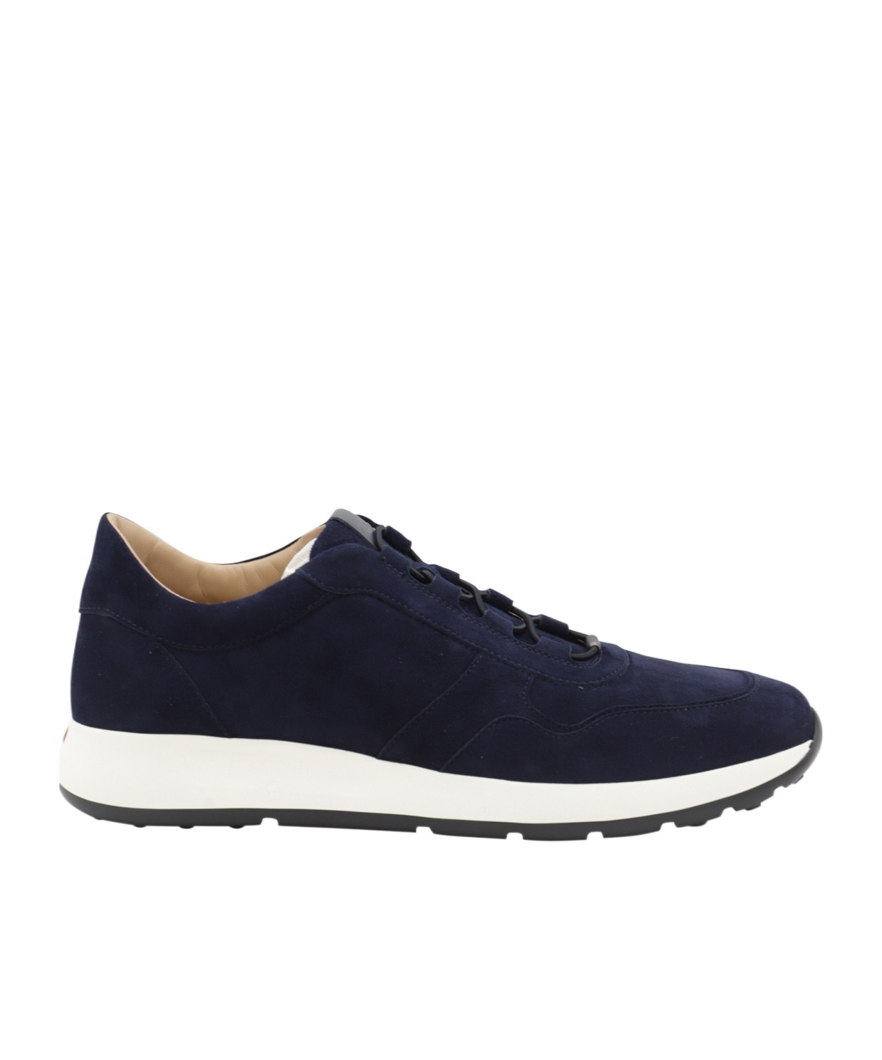 Tod's Low Top Sneakers With Rubber Sole And Suede Finish In Blue