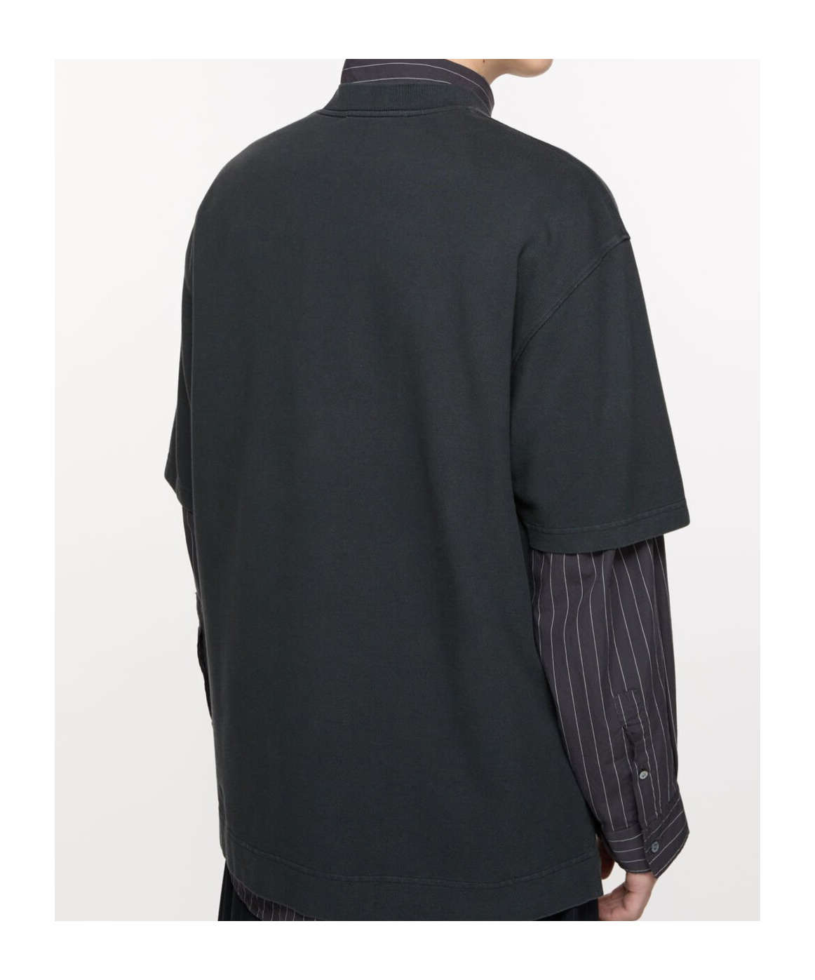 Acne Studios Item O-neck Short-sleeved T-shirt In Black