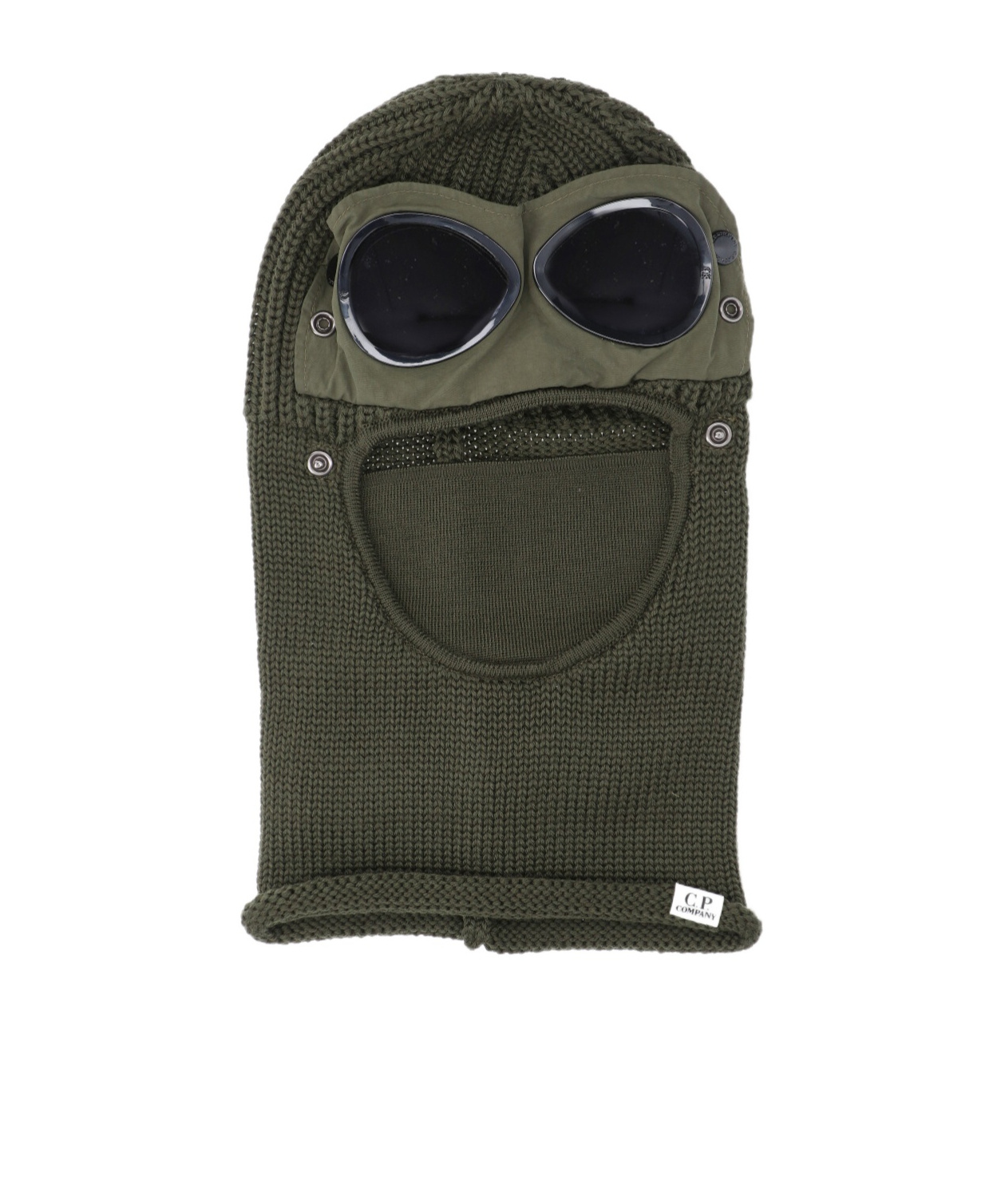C.p. Company Wool Balaclava In Black