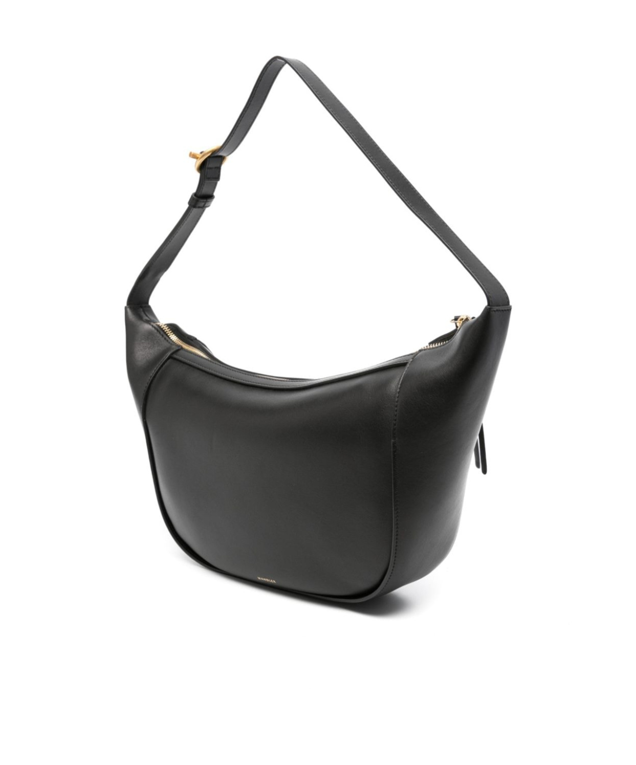 Shop Wandler Maggie Shoulder Bag In Black