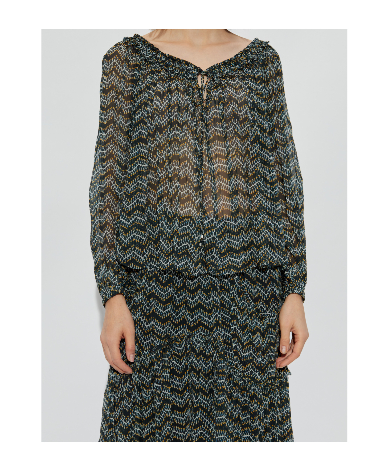 Isabel Marant Étoile Vutti Blouse In Black
