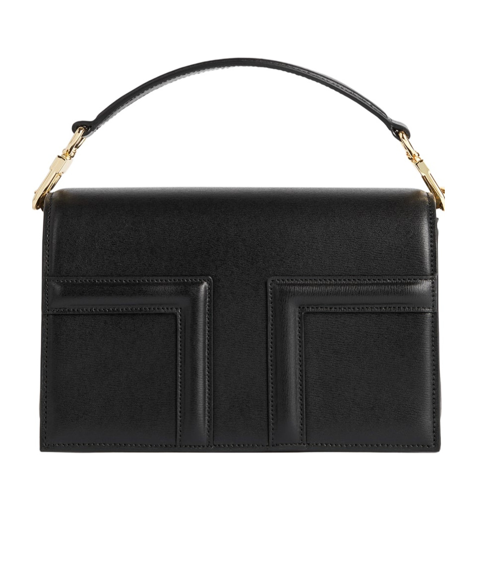 Totême T-flap Mini Bag In Black