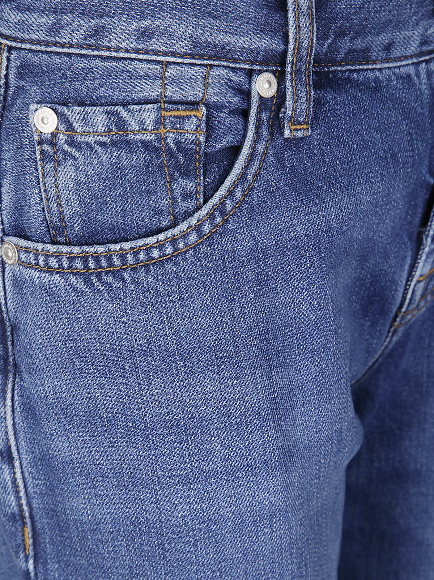 7 For All Mankind Flared Jeans In Blue