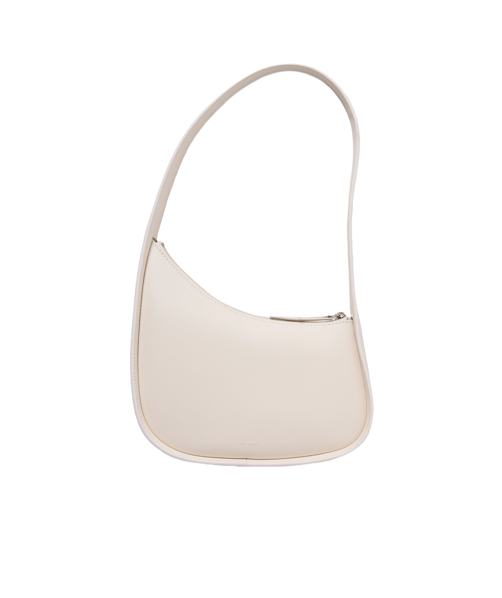 The Row Zippered Shoulder Bag In Brown