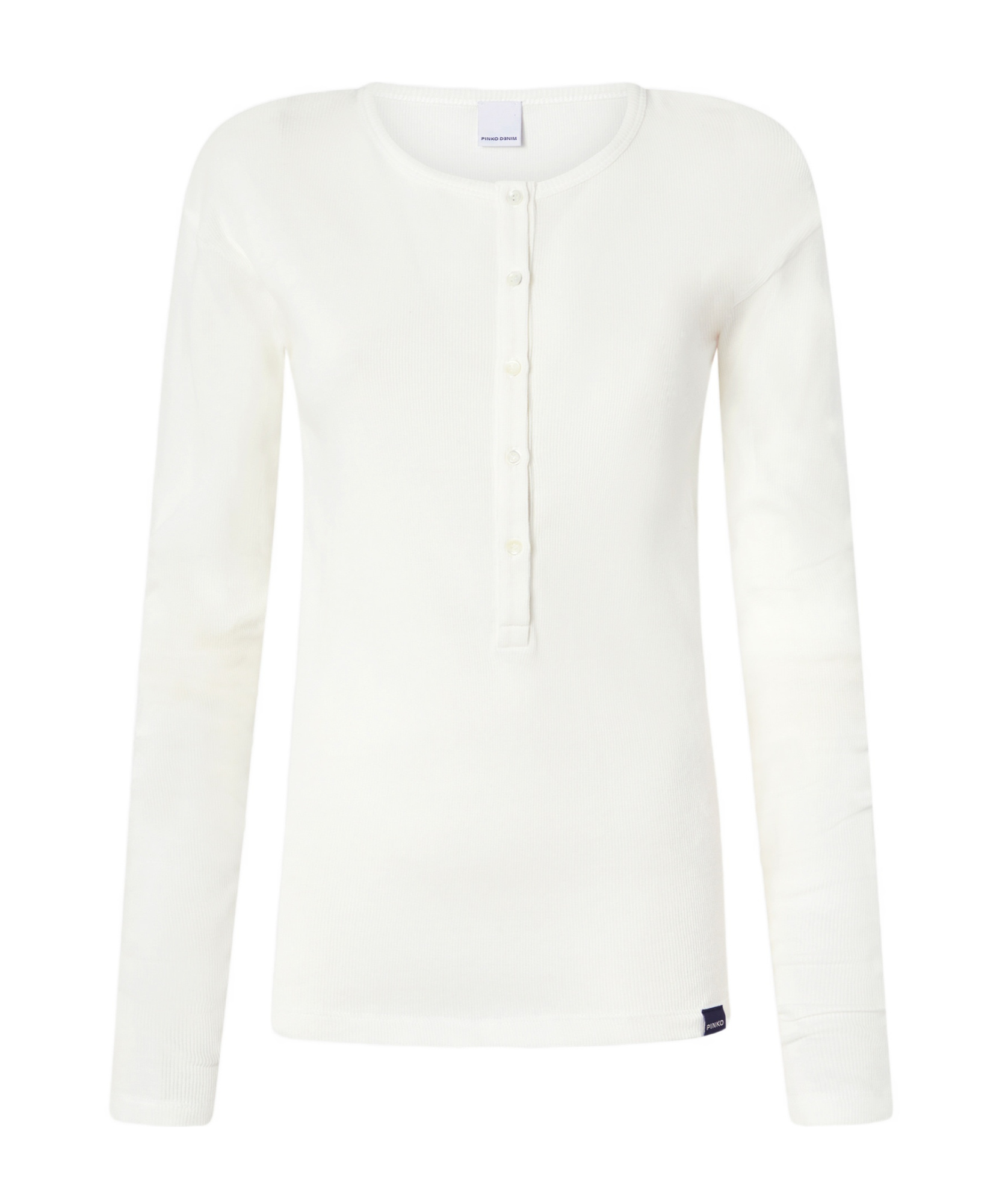 Pinko Long-sleeved Sweater In White