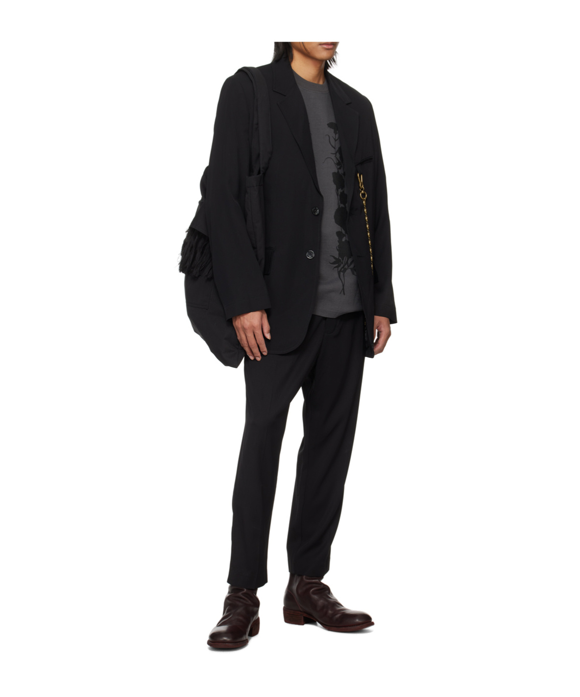 Song For The Mute Black Chain Blazer
