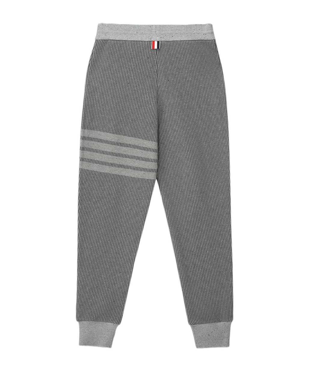 Thom Browne Drawstring Waist-edge Sweatpants In Gray